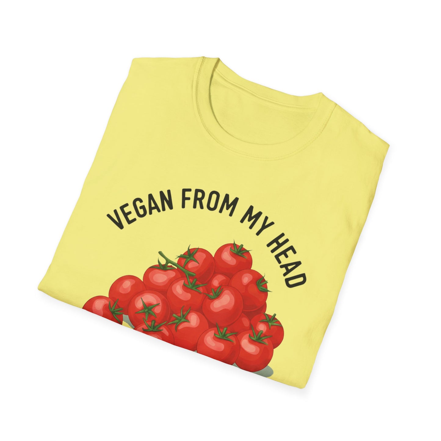 Vegan from my head tomatoes T-Shirt