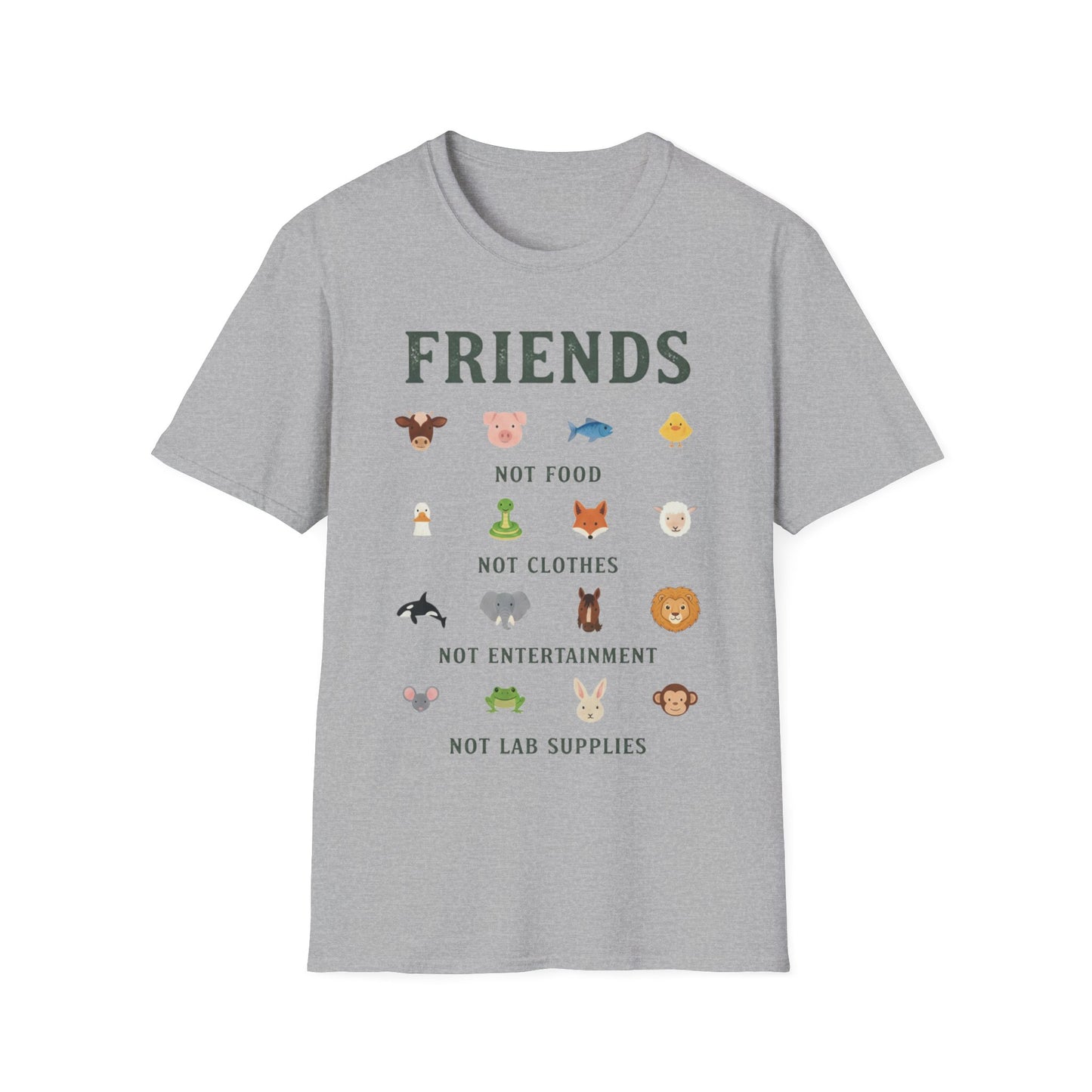 Friends NOT Food/Clothes/Entertainment/Lab Supplies T-Shirt