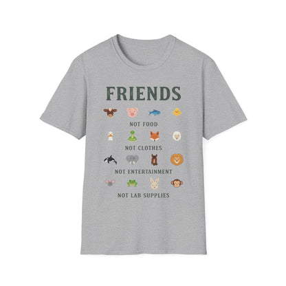 Friends NOT Food/Clothes/Entertainment/Lab Supplies T-Shirt