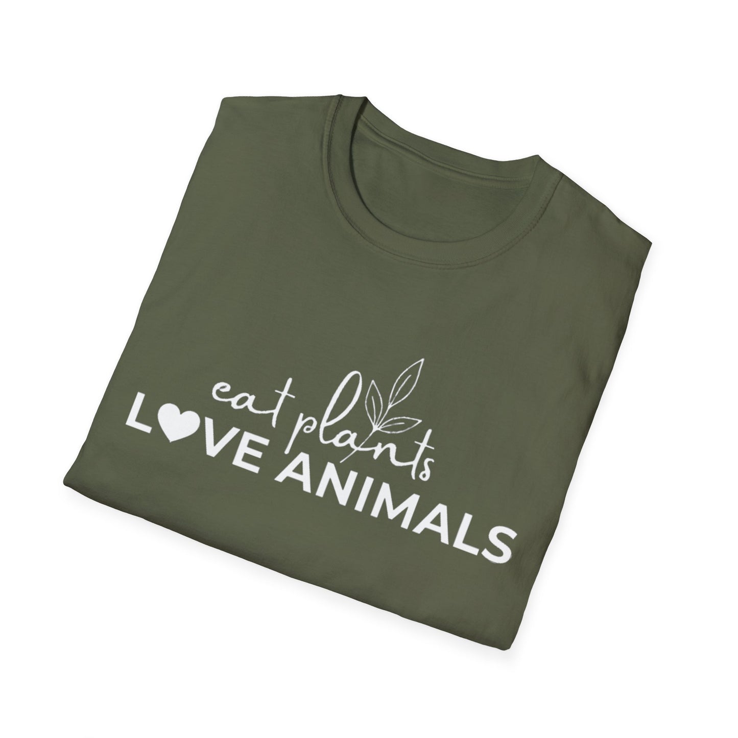 eat plants Love Animals T-Shirt