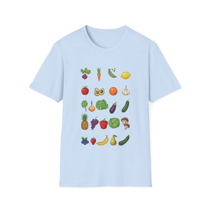 Just Veggies and Fruits T-Shirt