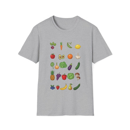 Just Veggies and Fruits T-Shirt