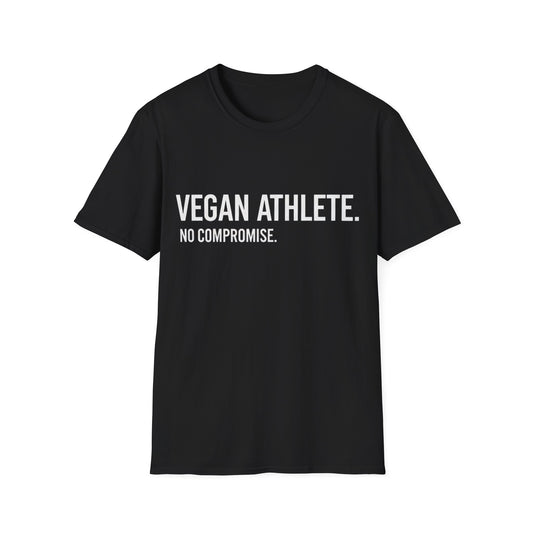 Vegan Athlete. No Compromise. T-Shirt