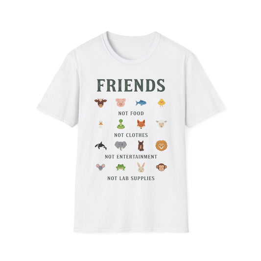 Friends NOT Food/Clothes/Entertainment/Lab Supplies T-Shirt