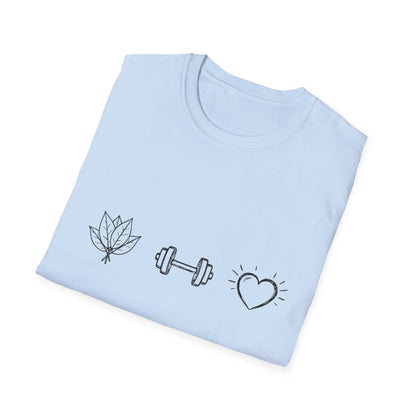 Plants Weights Love T-Shirt