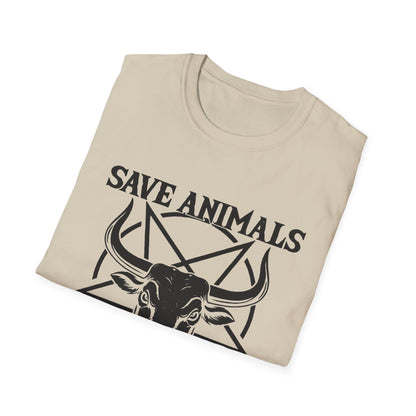 Save Animals Kill Workouts T-Shirt
