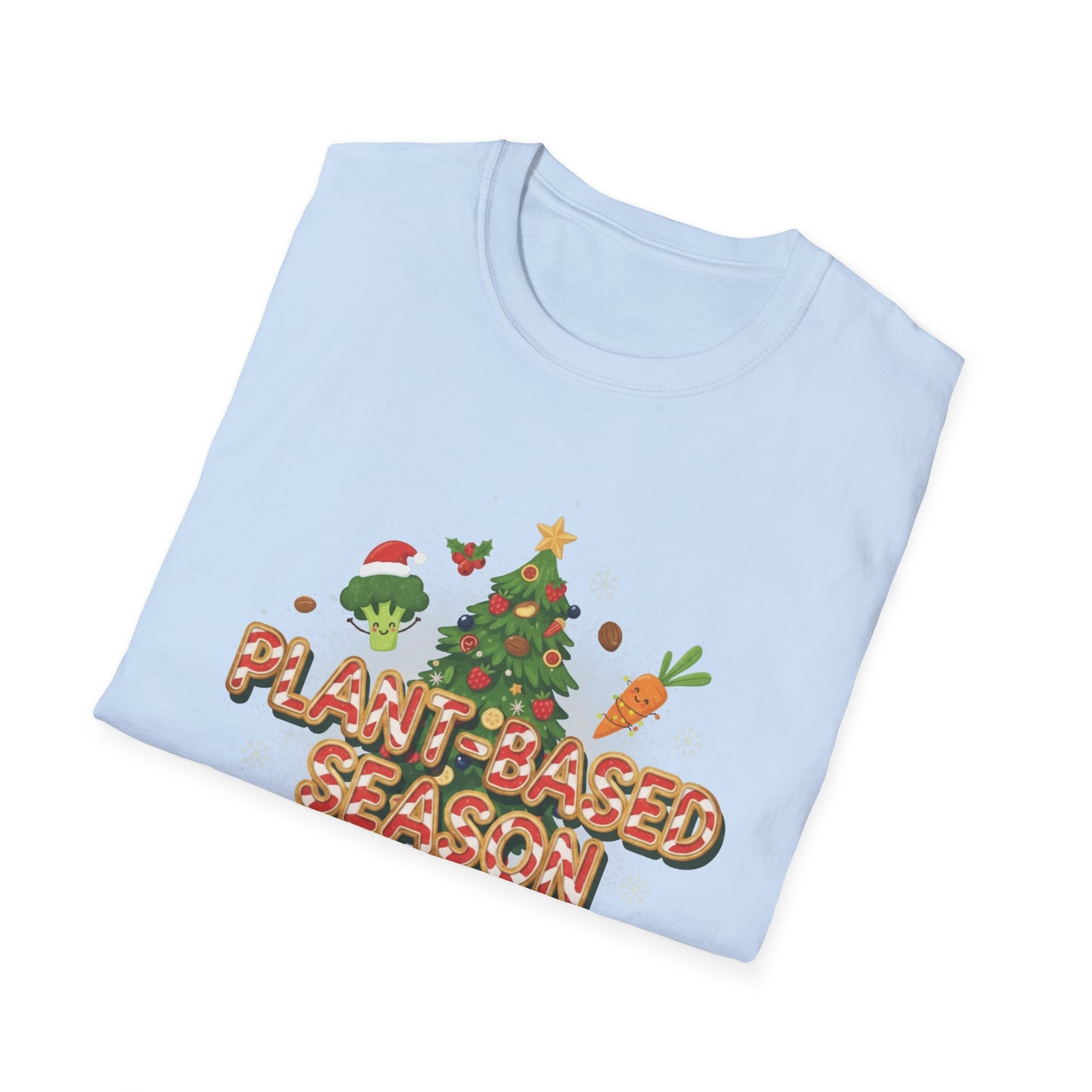 Plant-Based Season Christmas T-Shirt