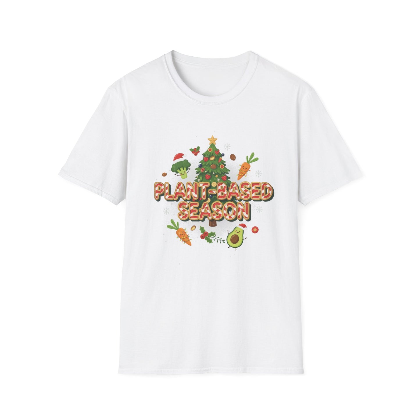 Plant-Based Season Christmas T-Shirt
