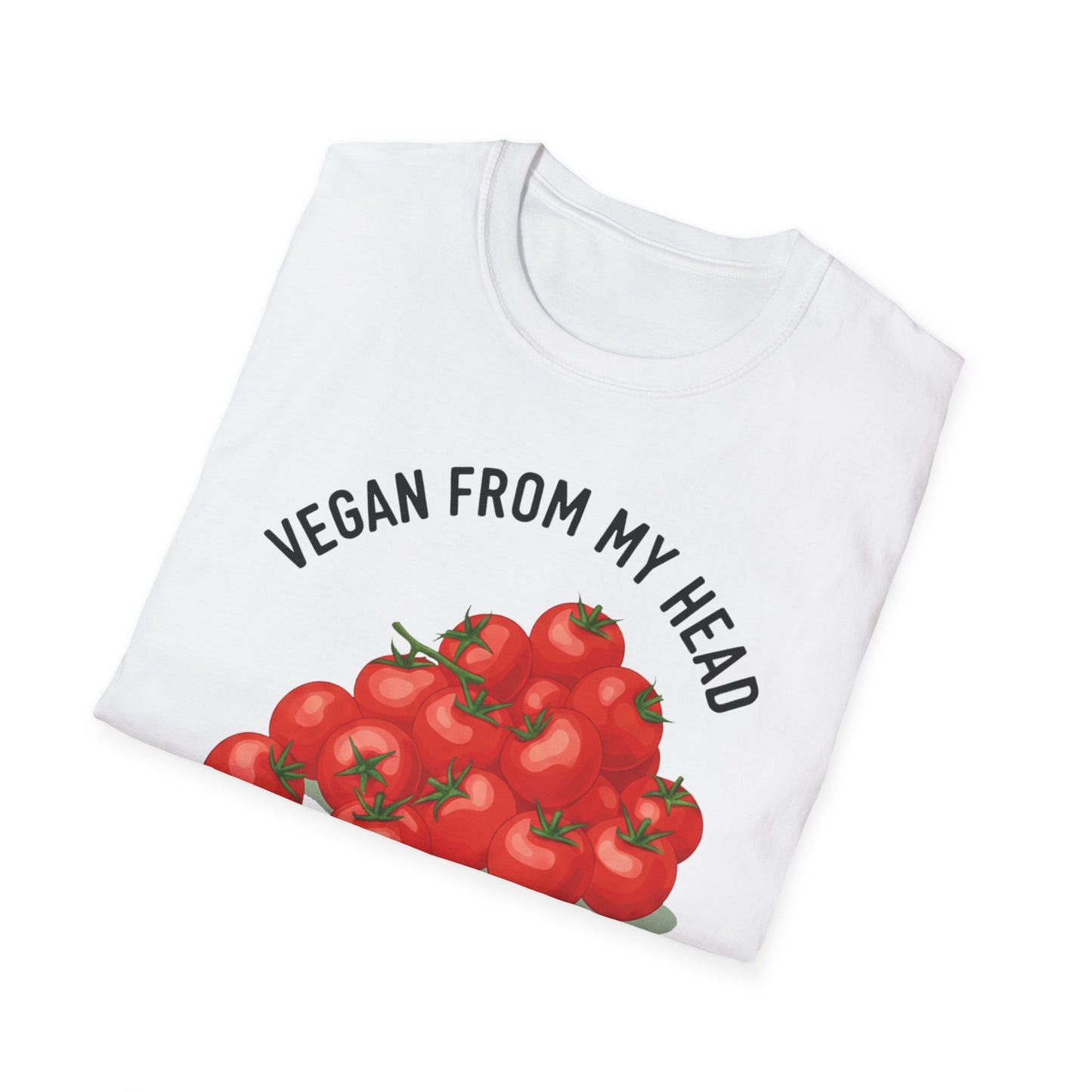 Vegan from my head tomatoes T-Shirt