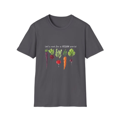 Let's root for a vegan world T-Shirt