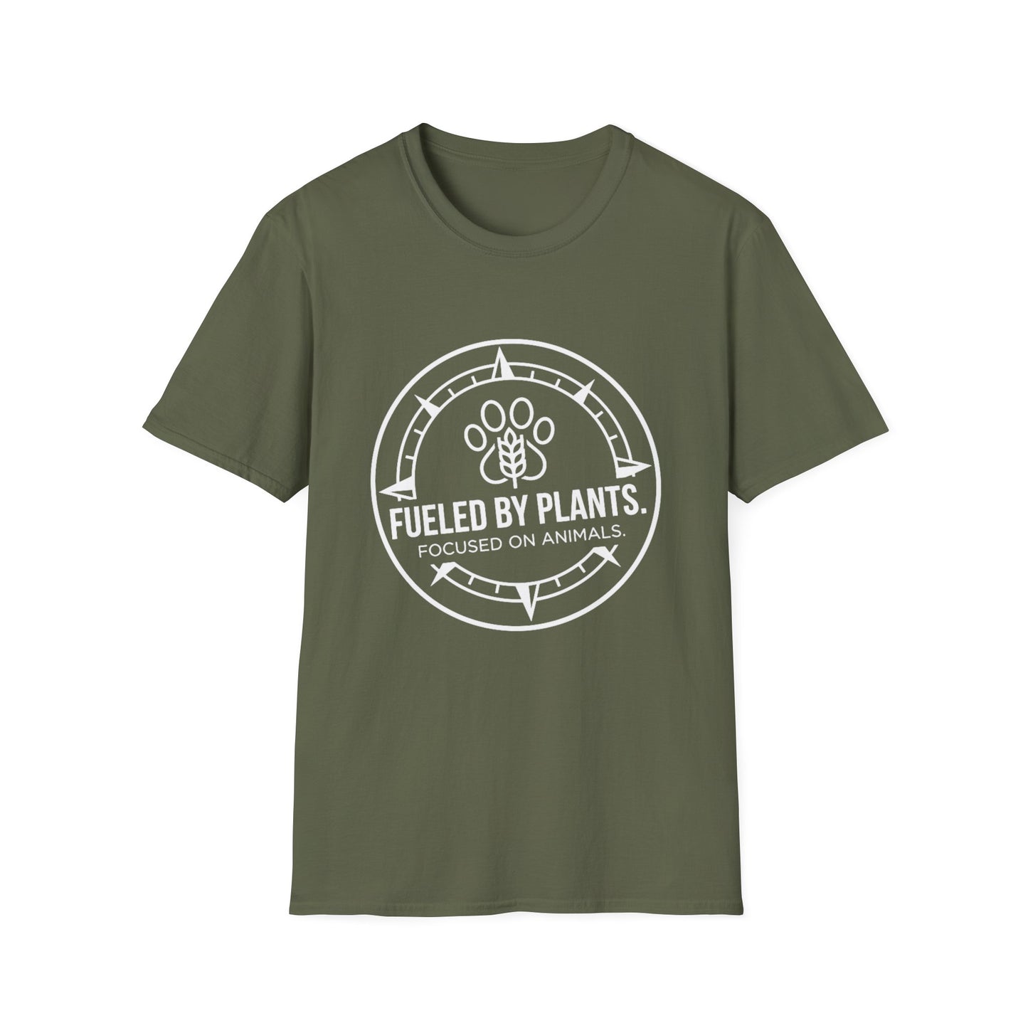 Fueled by Plants Focused on Animals T-Shirt