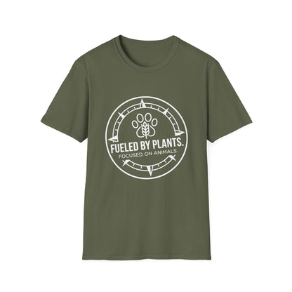 Fueled by Plants Focused on Animals T-Shirt