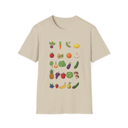 Just Veggies and Fruits T-Shirt