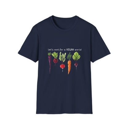 Let's root for a vegan world T-Shirt