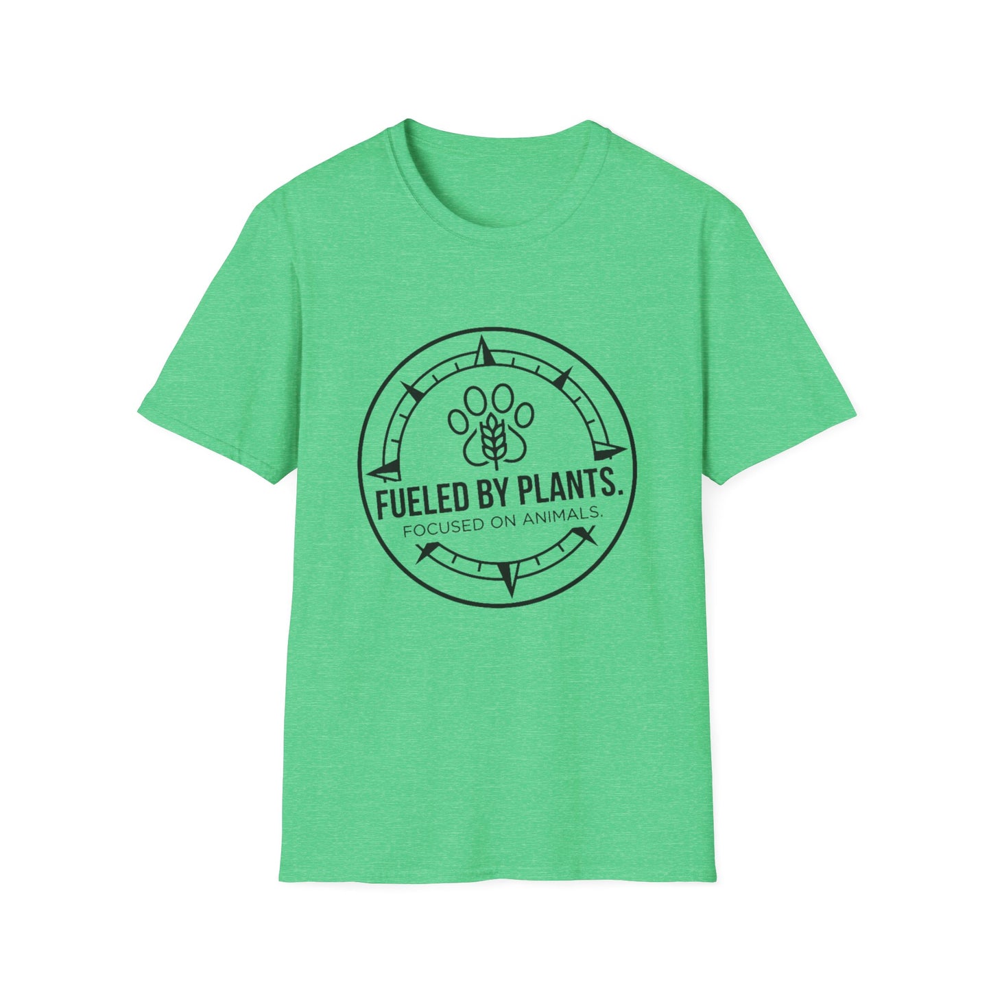 Fueled by Plants Focused on Animals T-Shirt