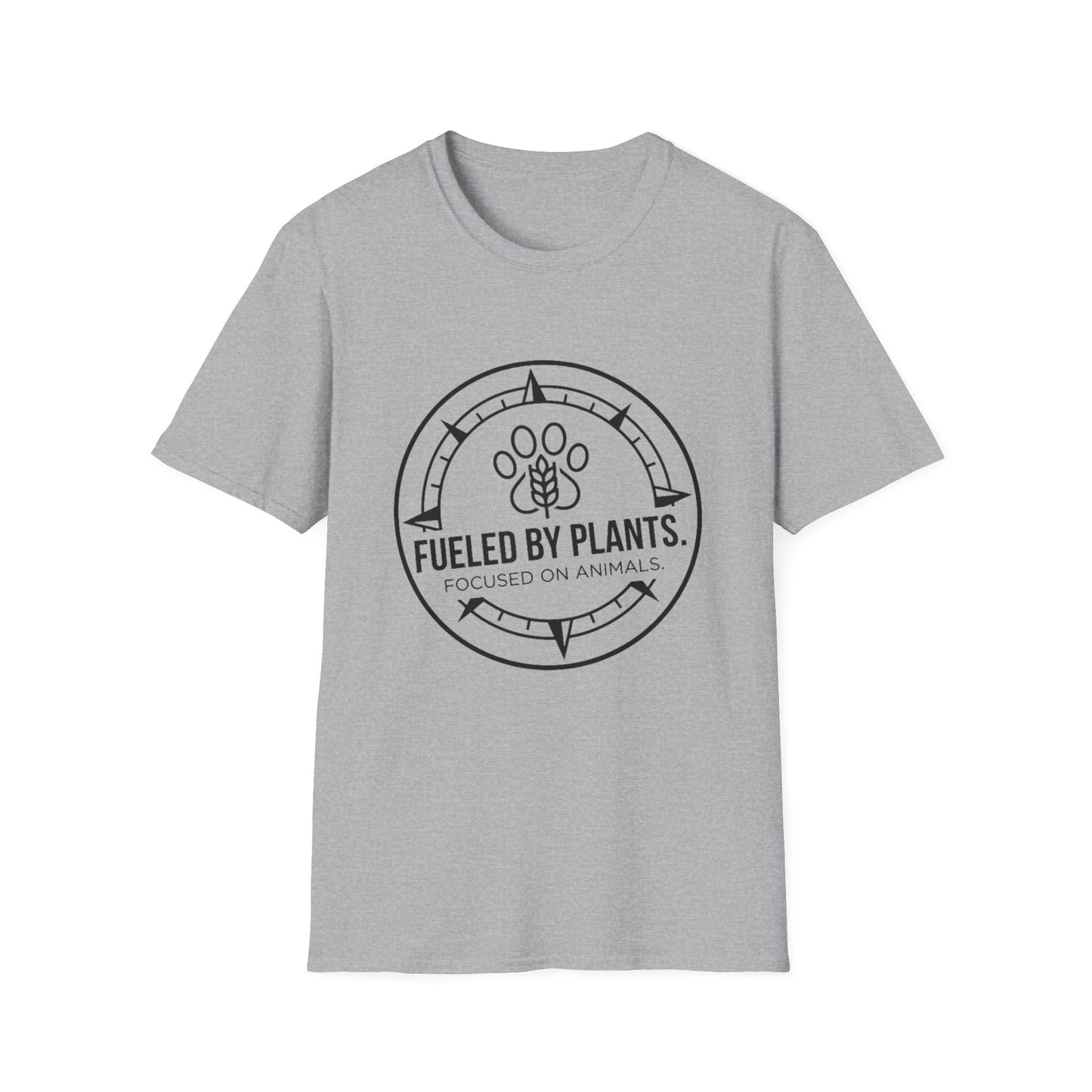 Fueled by Plants Focused on Animals T-Shirt