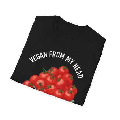 Vegan from my head tomatoes T-Shirt