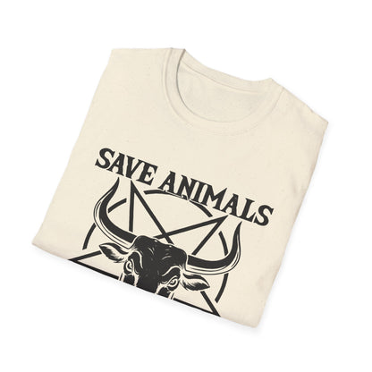 Save Animals Kill Workouts T-Shirt