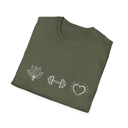 Plants Weights Love T-Shirt