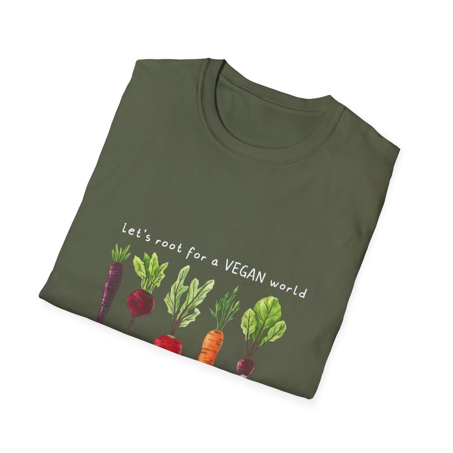 Let's root for a vegan world T-Shirt