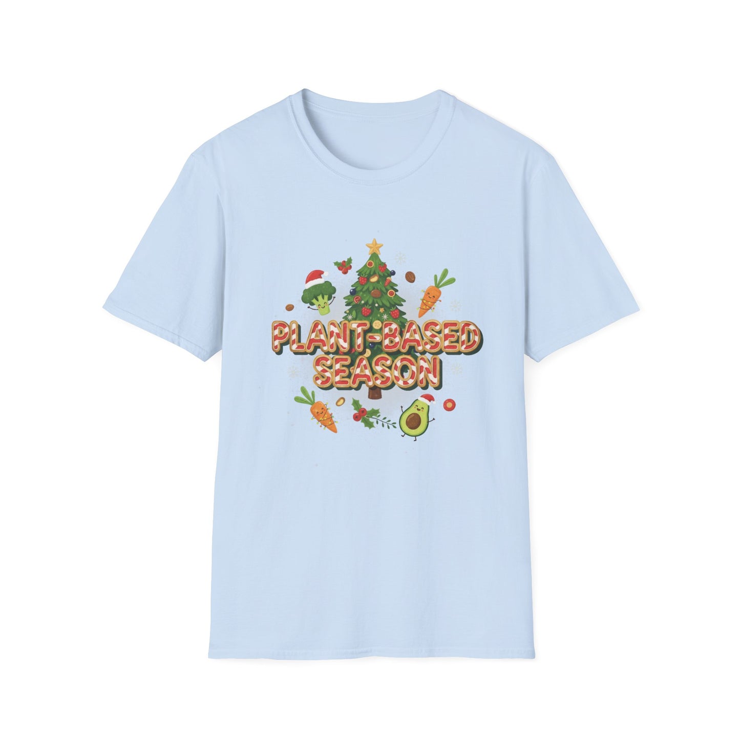 Plant-Based Season Christmas T-Shirt