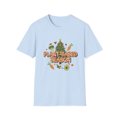 Plant-Based Season Christmas T-Shirt