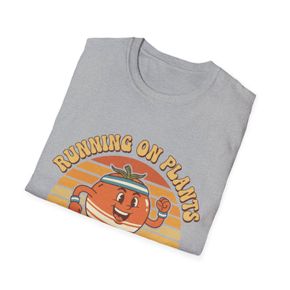 [RETRO] Running On Plants T-Shirt