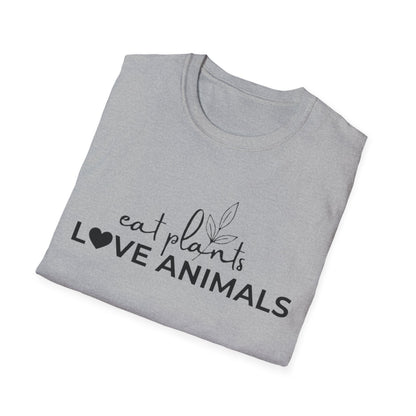 eat plants Love Animals T-Shirt