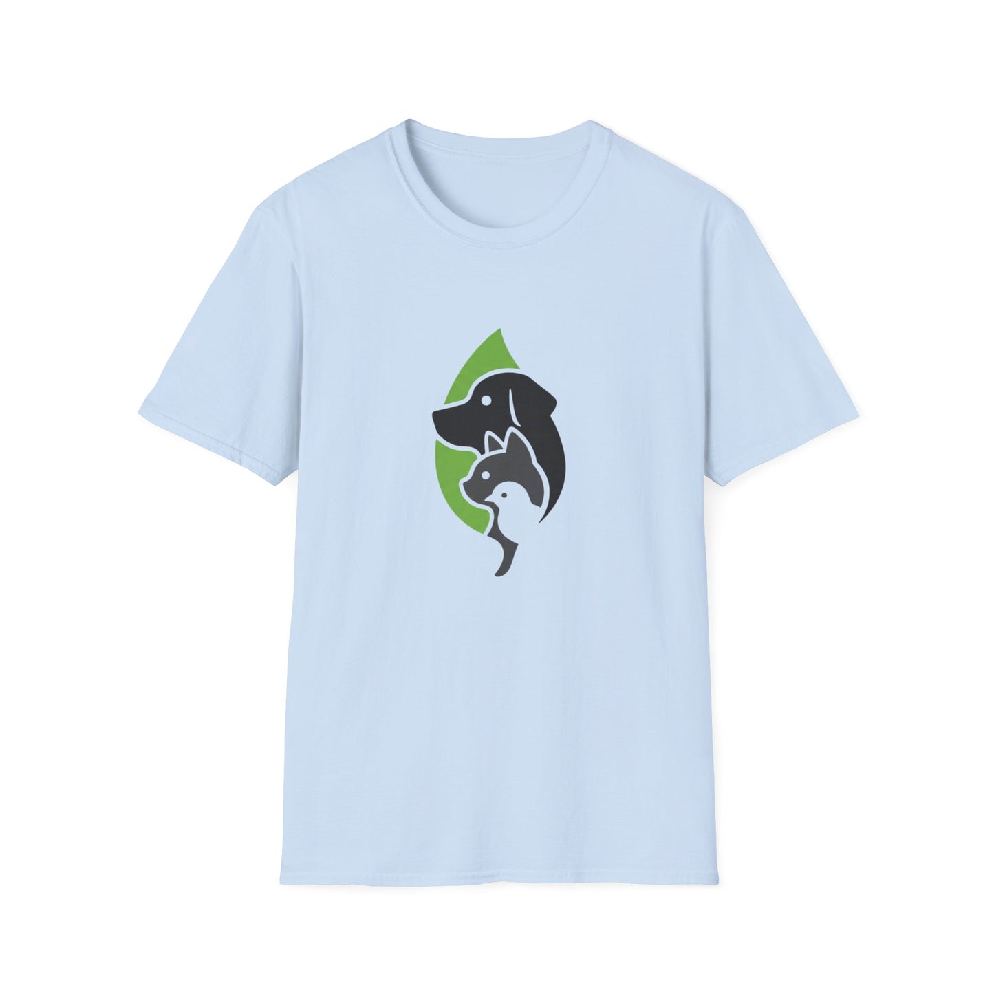 HeadSilhouettesDogCatChick T-Shirt