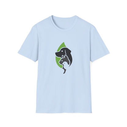 HeadSilhouettesDogCatChick T-Shirt