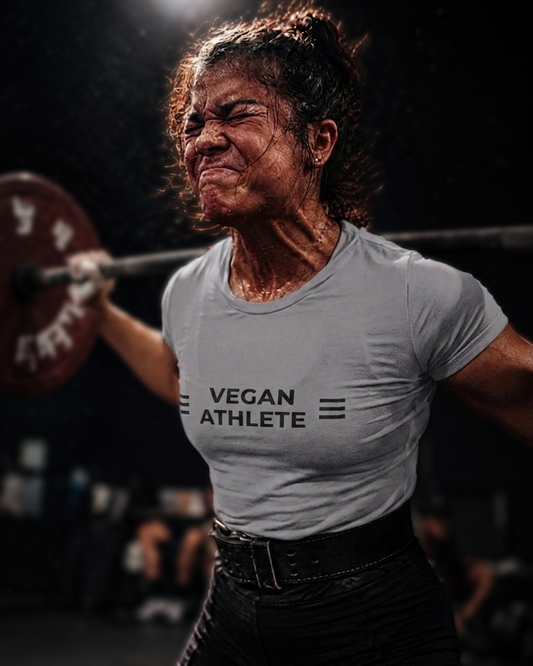 Vegan Athlete Striped Tee
