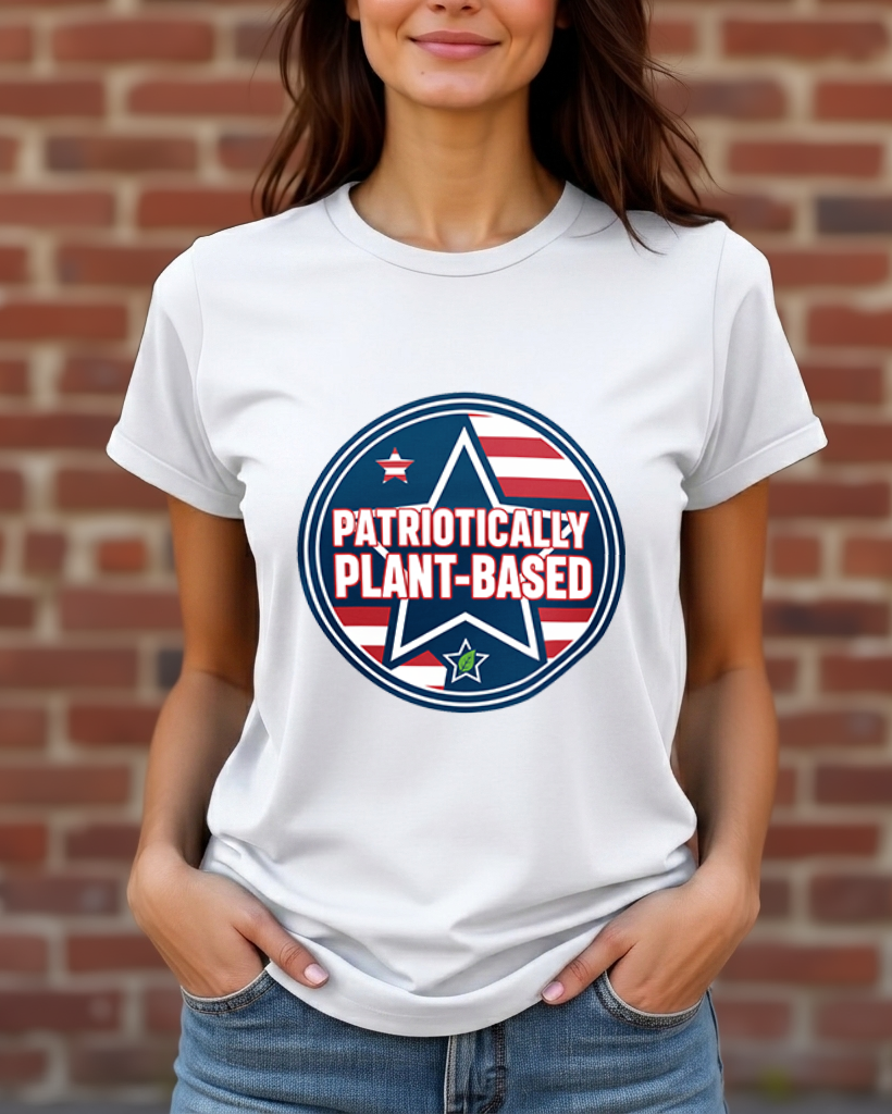 Patriotically Plant-Based Tee