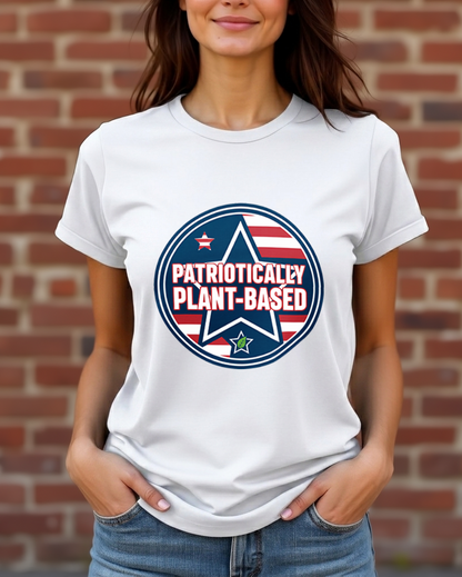 Patriotically Plant-Based Tee